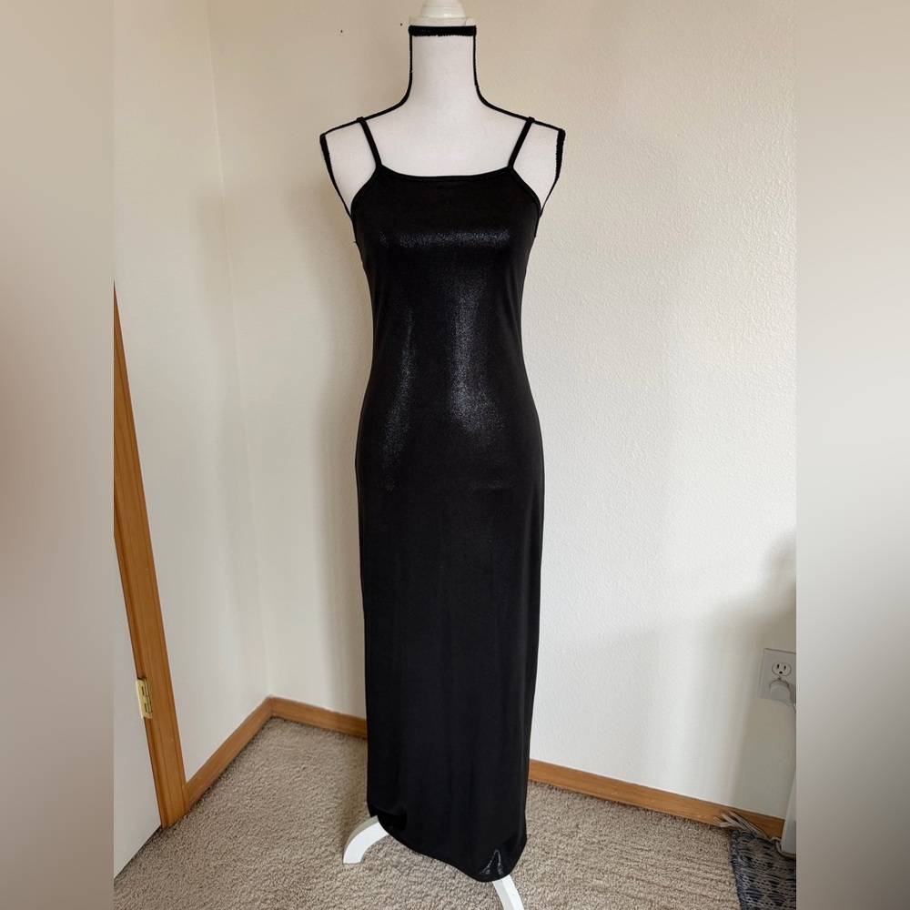Vintage Black Sparkly Dress